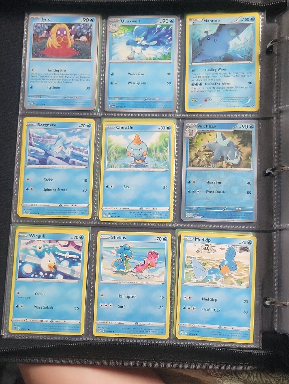Pokemon Blue Water-Type Trading Card Set - Blue, White, Yellow - Picture 2 of 6